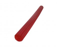 Тренажер для рук CanDo® Twist-Bend-Shake Bar 60 см красный (средний уровень сопротивления)
