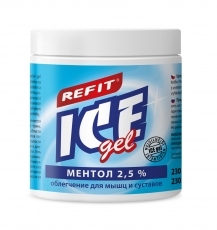 Охлаждающий гель Ментол 2,5% Refit Ice Gel 230 мл